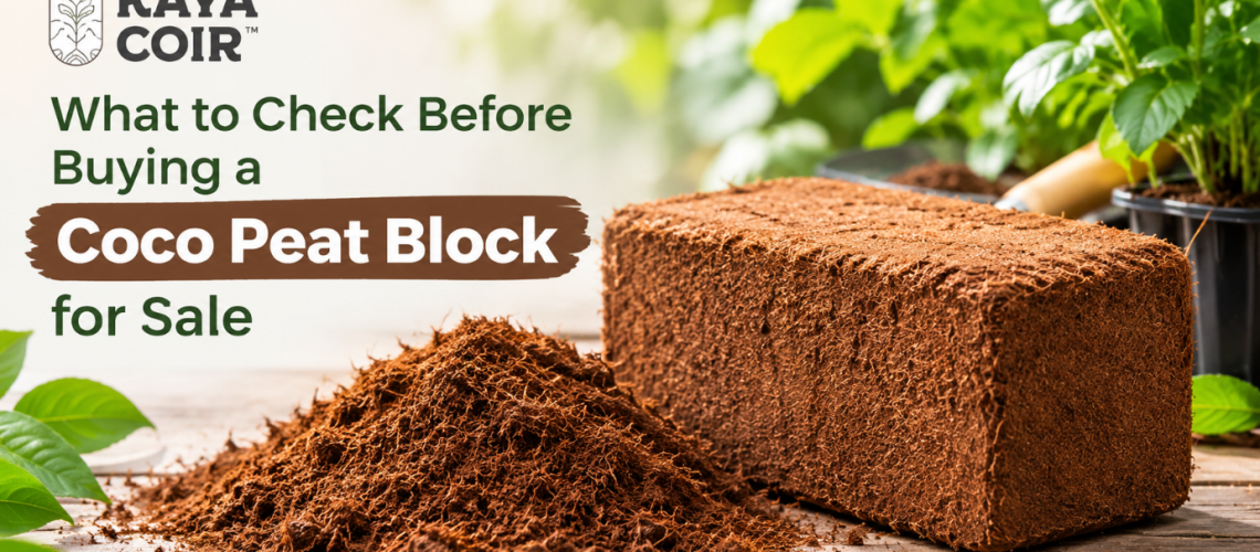 Check Before Buying a Coco Peat