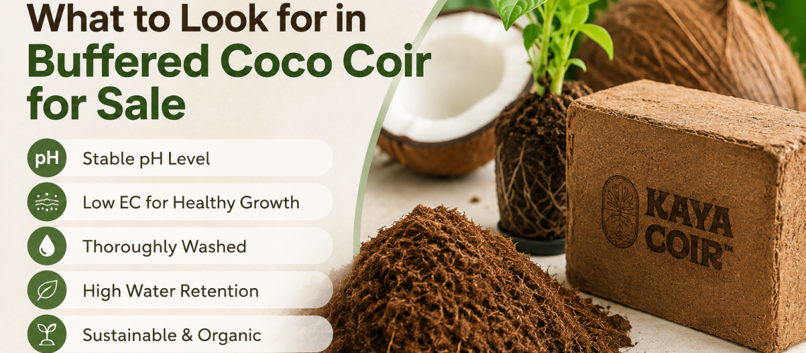 Sustainable coco coir for cannabis growers